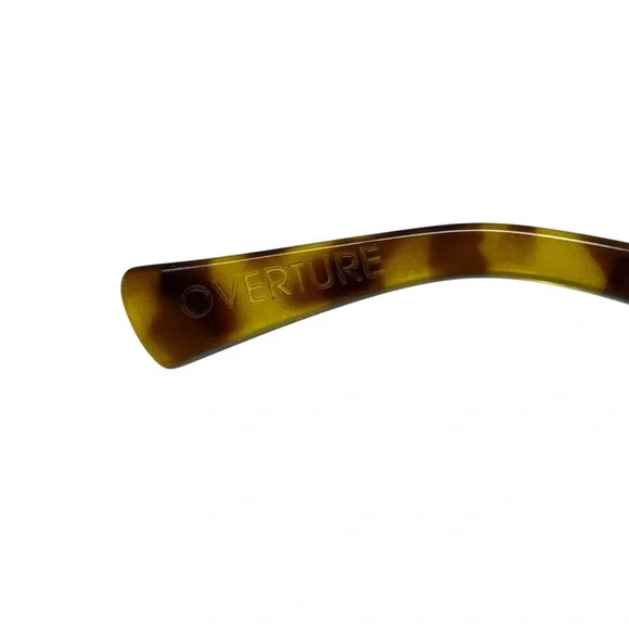 Von Zipper Overture Sunglasses Square Tortoise Brown Frame Lenses Italy